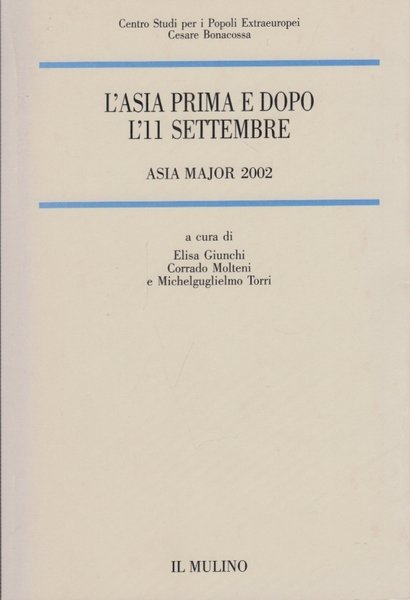 L'Asia prima e dopo l'11 settembre. Asia Major 2002