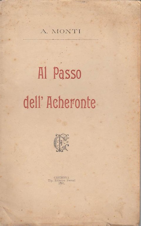 AL PASSO DELL'ACHERONTE