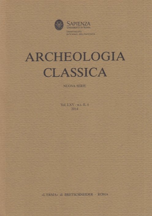 Archeologia Classica. 2014 vol.65, n.s. II, 4