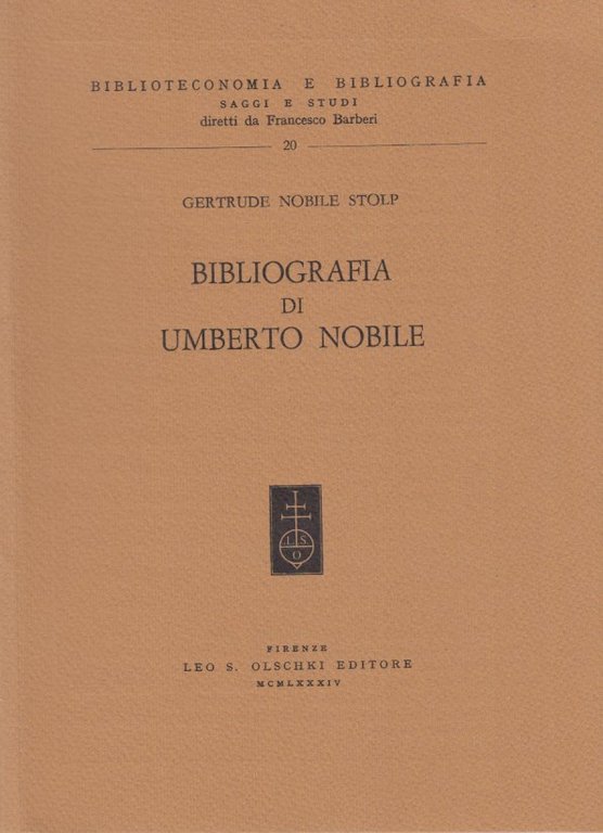 Bibliografia di Umberti Nobile