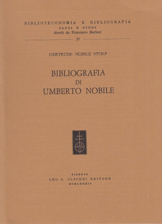 Bibliografia di Umberti Nobile