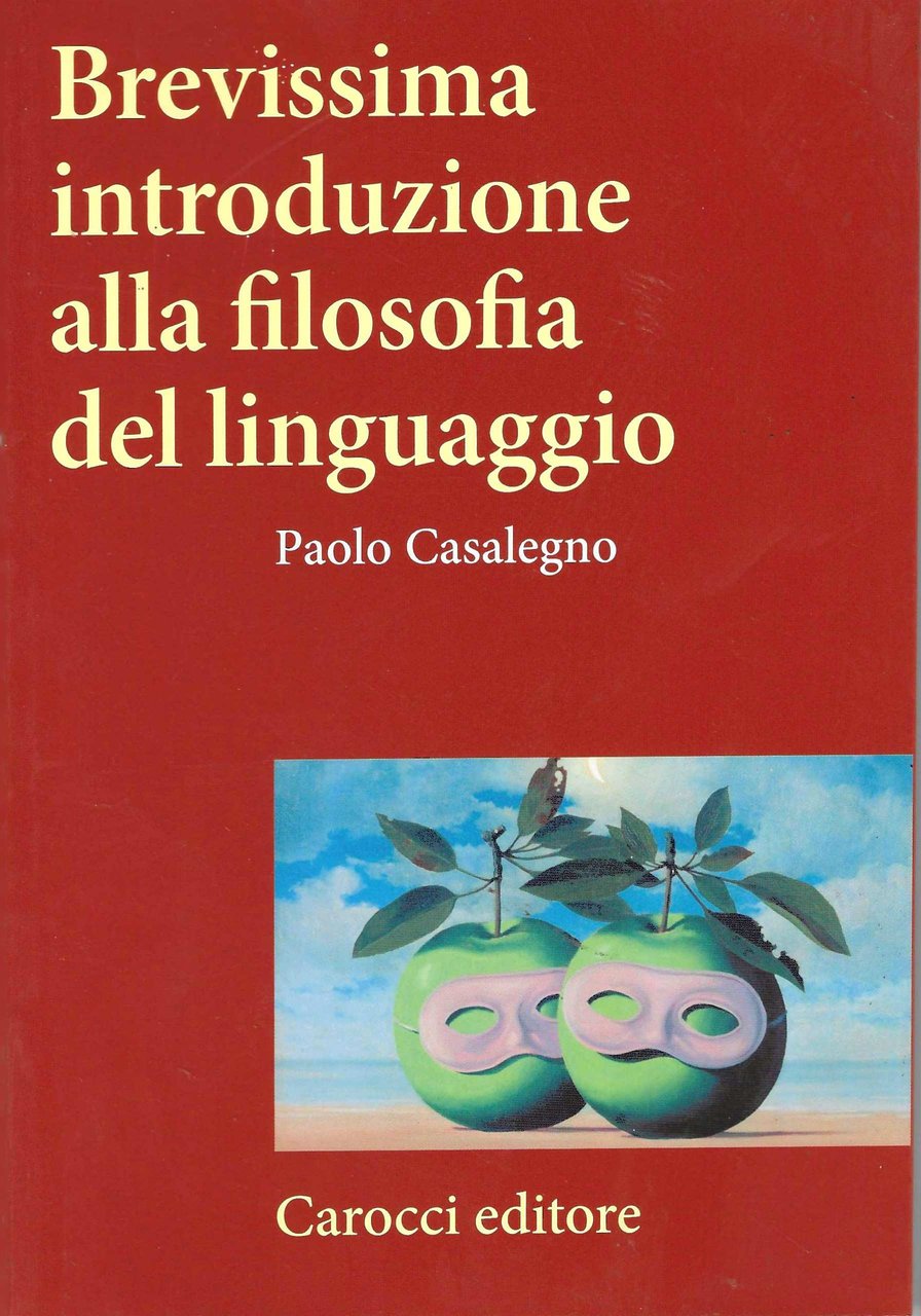 Brevissima introduzione alla filosofia del linguaggio | Immagine principale