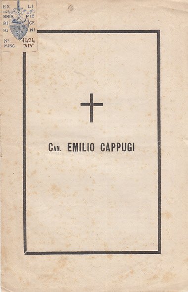 Can. Emilio Cappugi