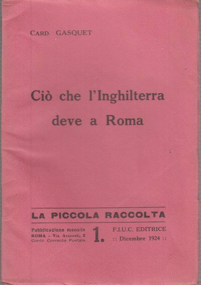 Ciò Che L'inghilterra Deve A Roma