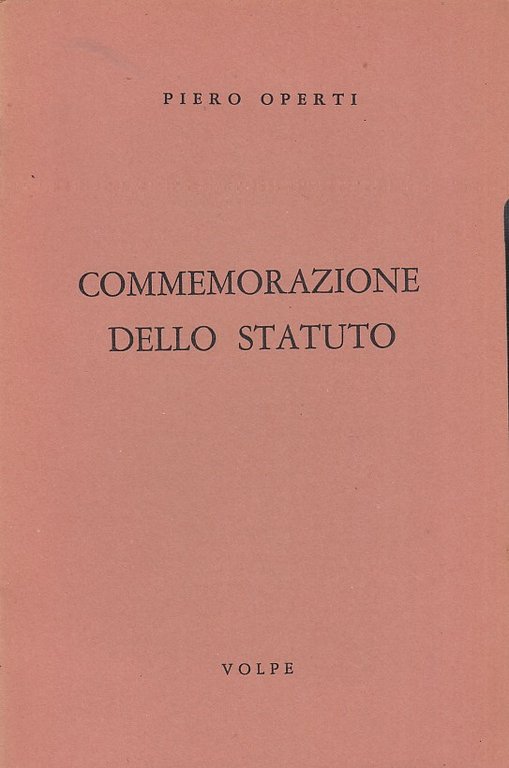 Commemorazione dello statuto