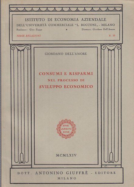 Consumi E Risparmi Nel Processo Di Sviluppo Economico