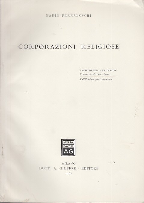 Corporazioni Religiose