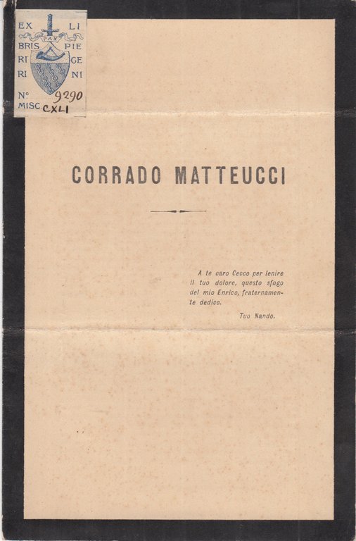 CORRADO MATTEUCCI