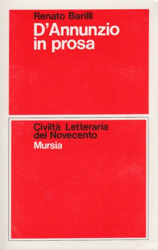 D'Annunzio in prosa