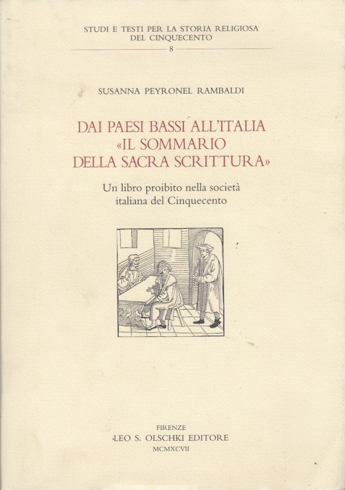 Dai paesi Bassi all'Italia Il Sommario della Sacra Scrittura Un …
