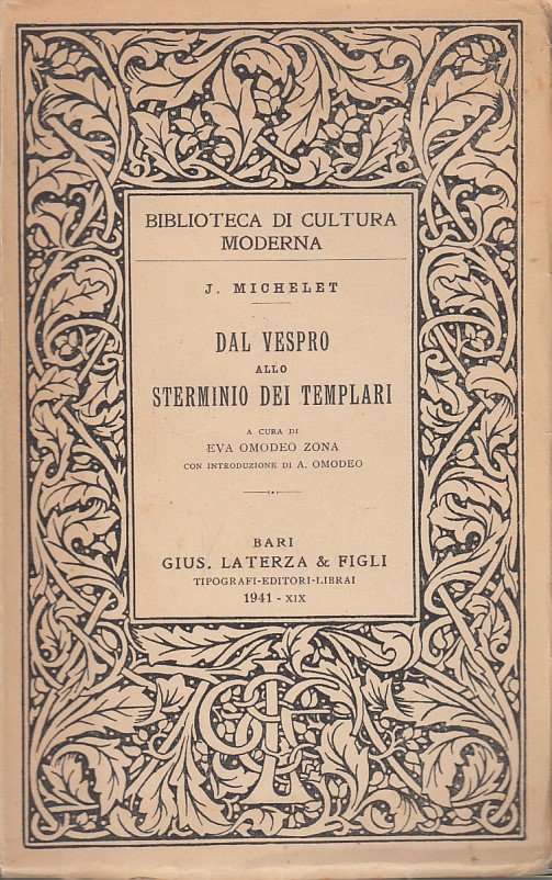 Dal vespro allo sterminio dei templari