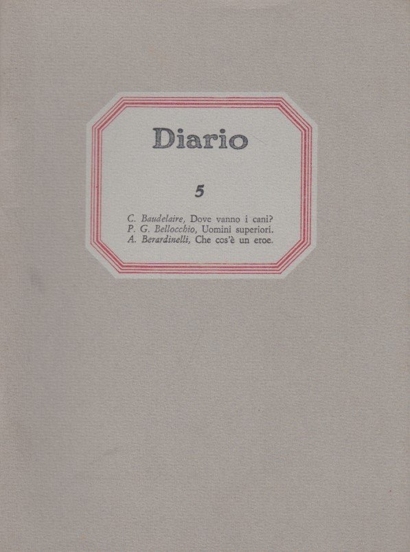 Diario Anno III, 5, Dicembre 1987