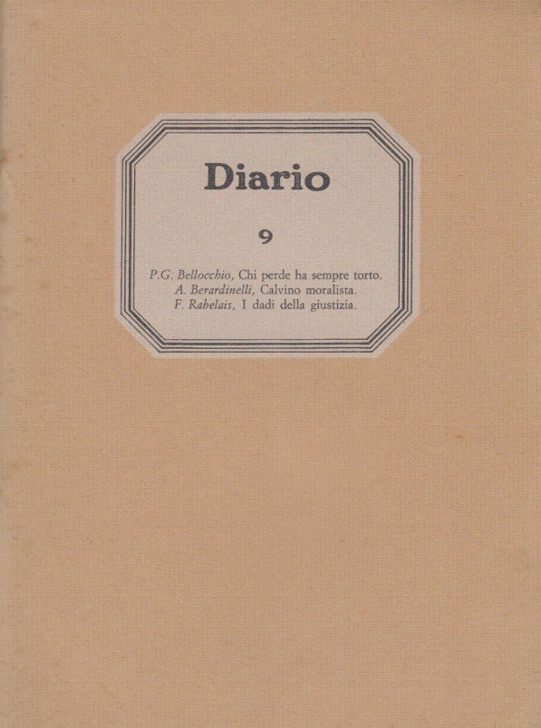 Diario Anno VII, n.9, febbraio 1991