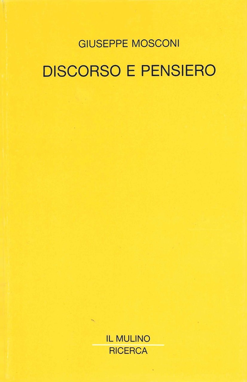 Discorso e pensiero