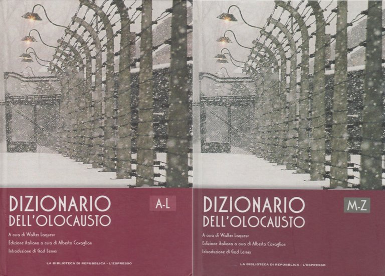 Dizionario dell'Olocausto A-L, M-Z