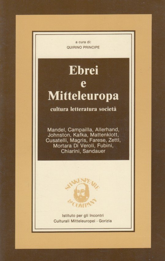 Ebrei e Mitteleuropa cultura letteratura società