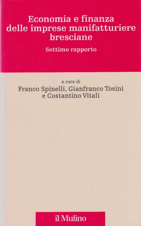 Economia e finanza delle imprese manifatturiere bresciane. Settimo rapporto