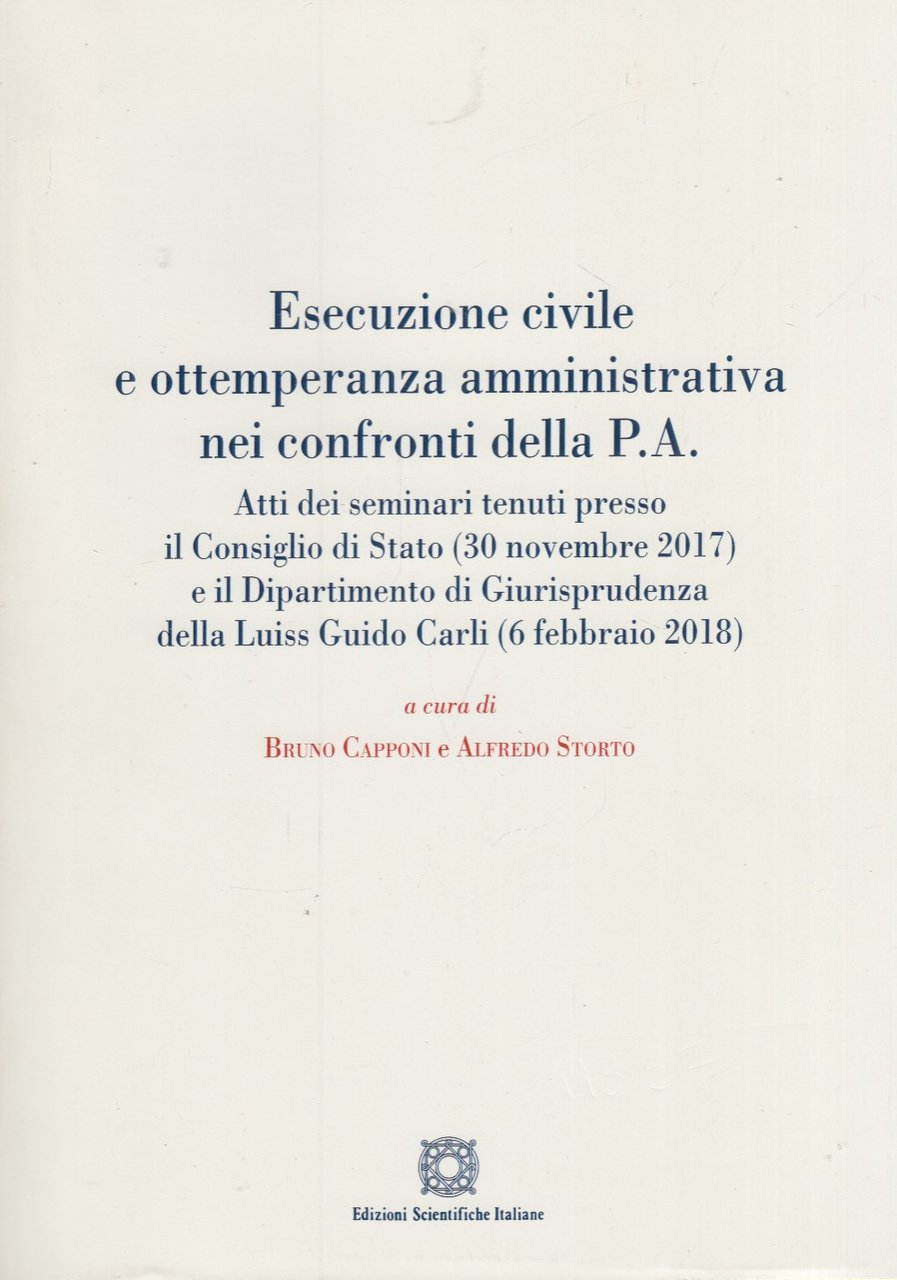 Esecuzione civile e ottemperanza amministrativa nei confronti della P.A. | Immagine principale