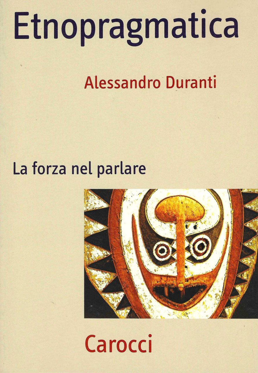 Etnopragmatica. La forza nel parlare | Immagine principale