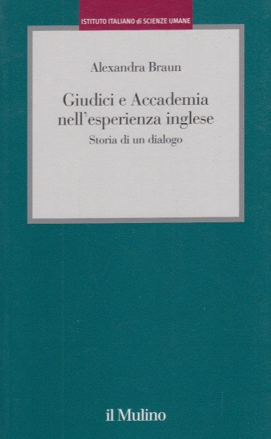 Giudici e Accademia nell'esperienza inglese. Storia di un dialogo