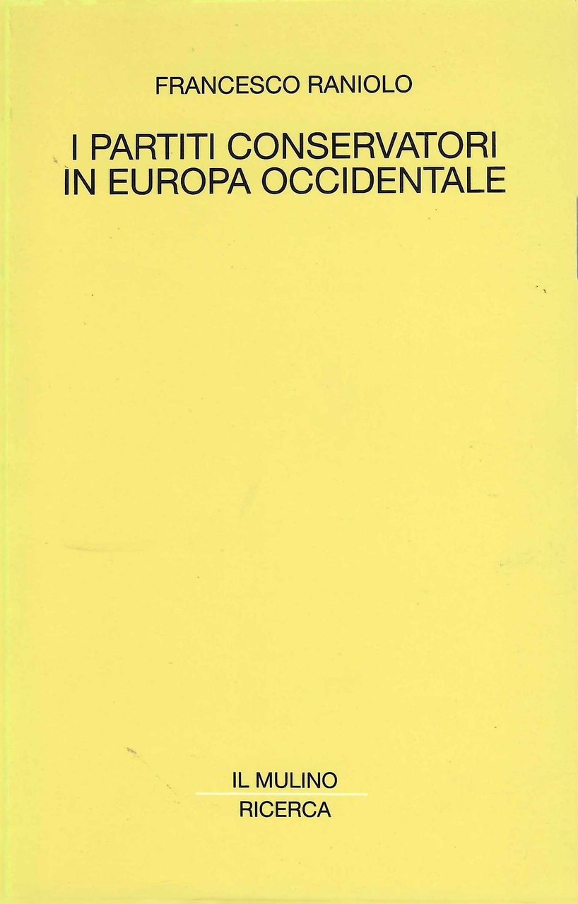 I partiti conservatori in Europa occidentale