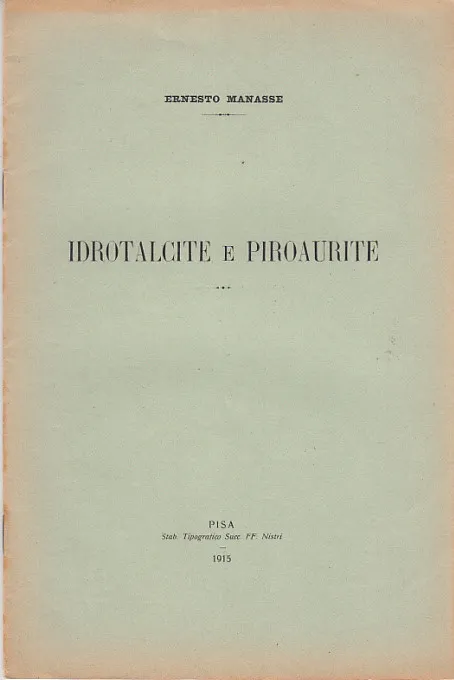 Idrotalcite E Piroaurite | Immagine Gallery 3