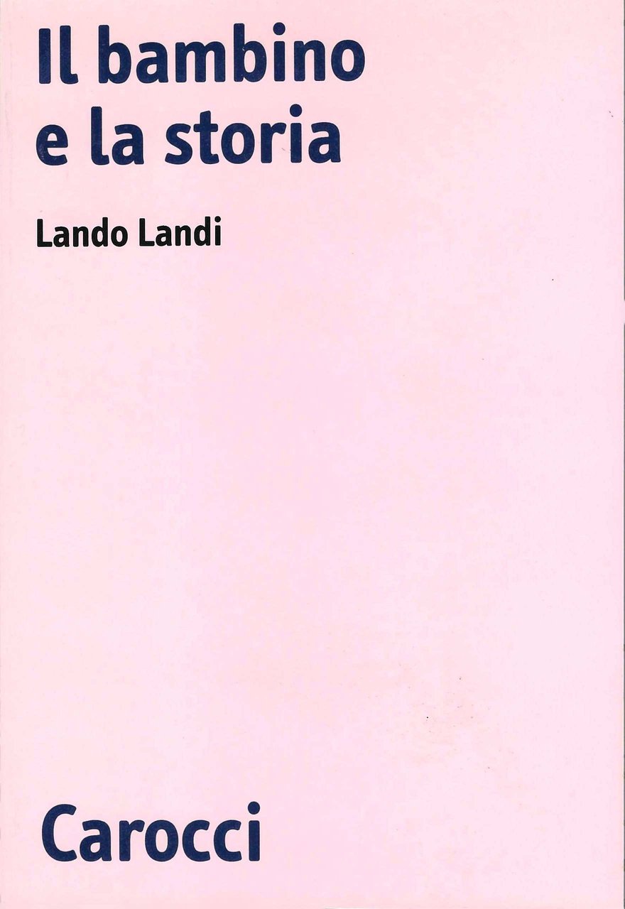 Il bambino e la storia