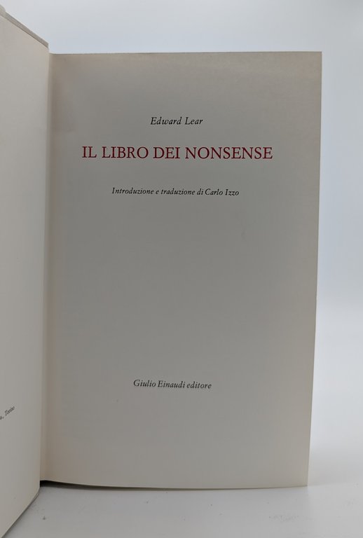 Il libro del nonsense