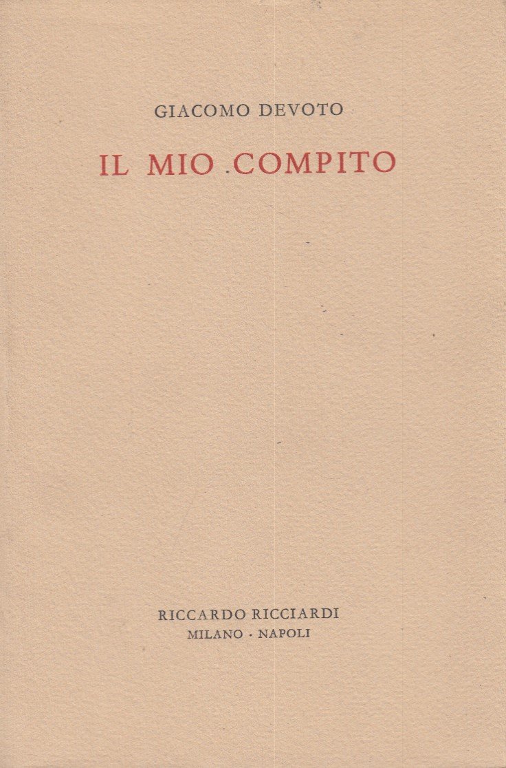 Il mio compito