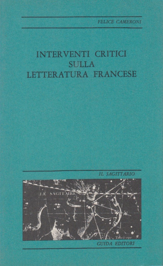 Interventi sulla letteratura francese