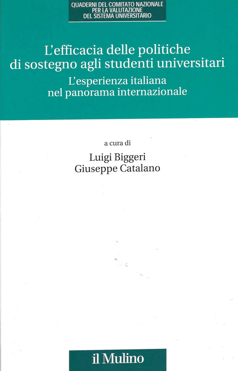 L'efficacia delle politiche di sostegno agli studenti universitari. L'esperienza italiana … | Immagine principale