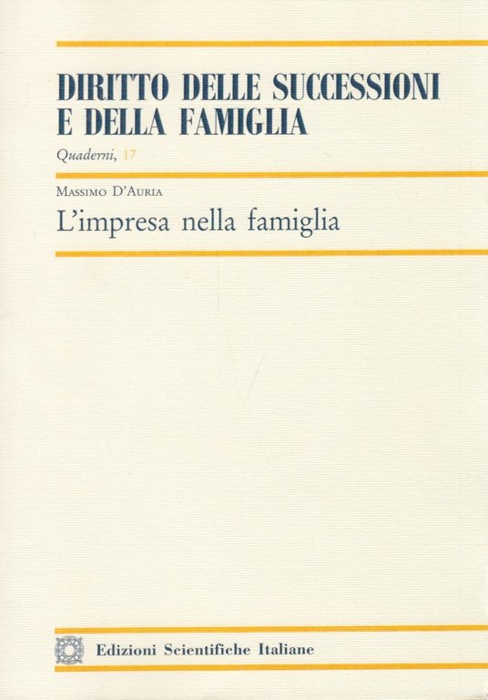 L'impresa nella famiglia