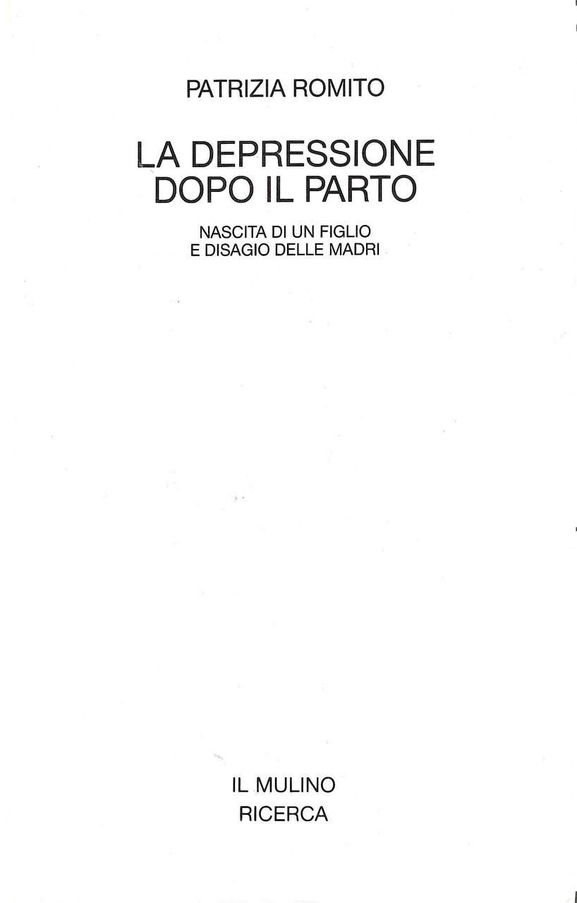 La depressione dopo il parto. Nascita di un figlio e …
