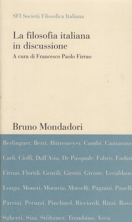 La filosofia italiana in discussione