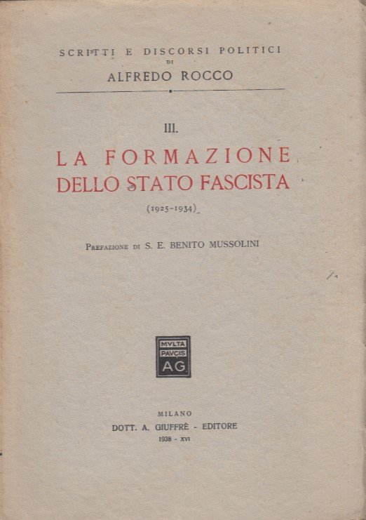 La formazione dello stato fascista (1925-1934)