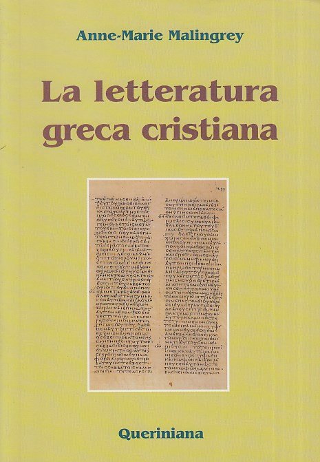 La letteratura greca cristiana