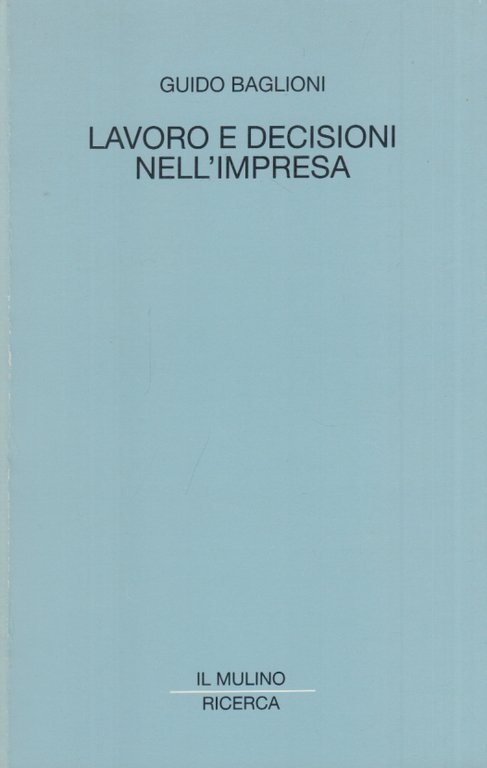 Lavoro e decisioni nell'impresa