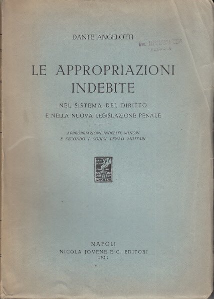 Le Appropriazioni Indebite Nel Sistema Del Diritto E Nella Nuova …