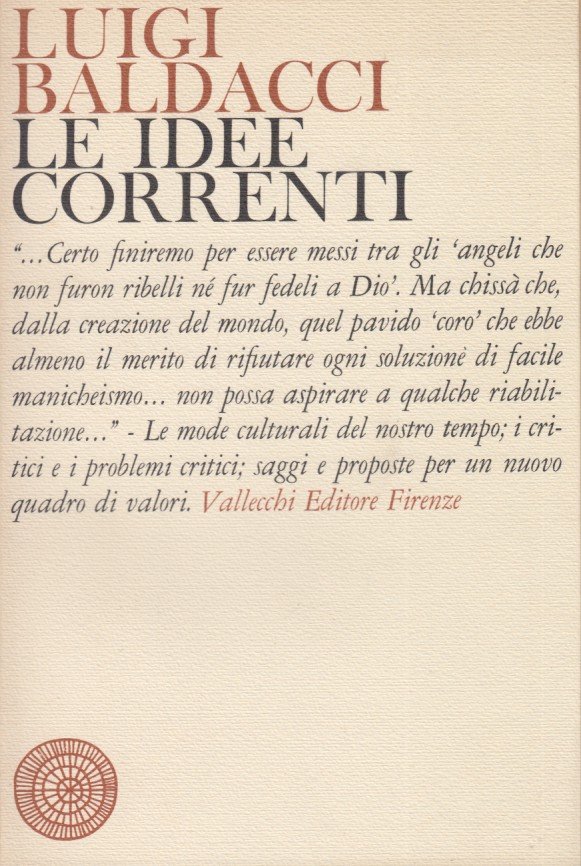 Le idee correnti e altre idee sul novecento