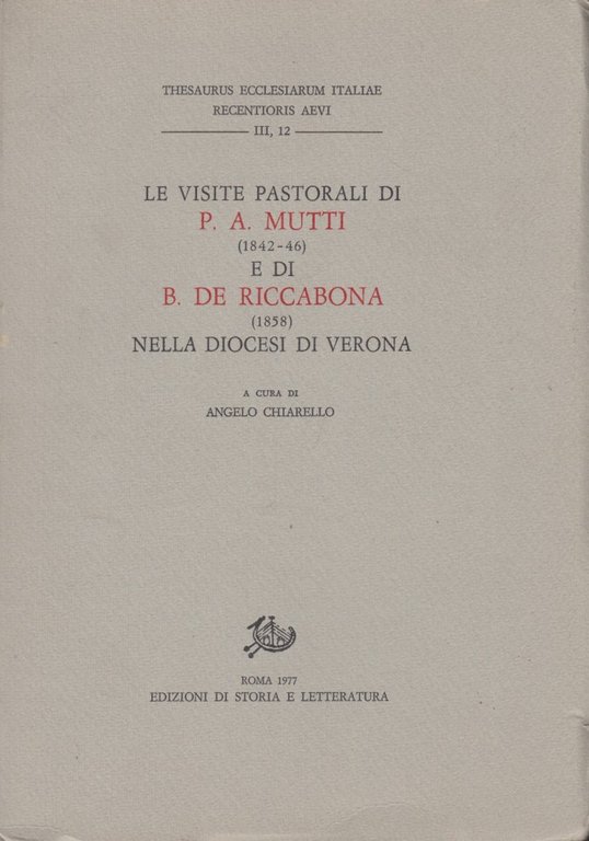 Le visite pastorali di P. A. Mutti (1842-46) e di …