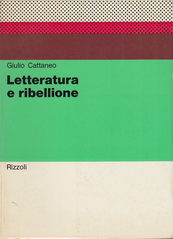 Letteratura e ribellione