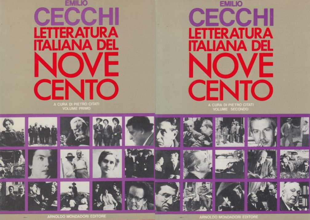 Letteratura italiana del Novecento