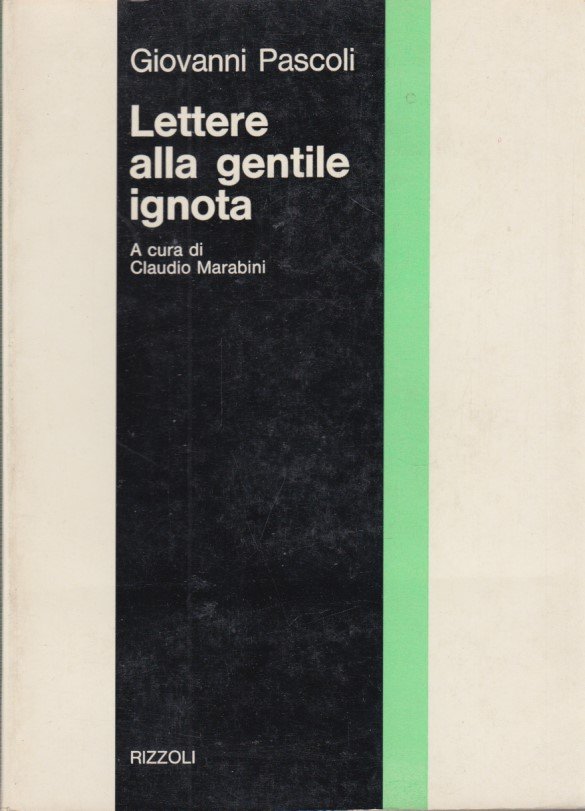 Lettere alla gentile ignota