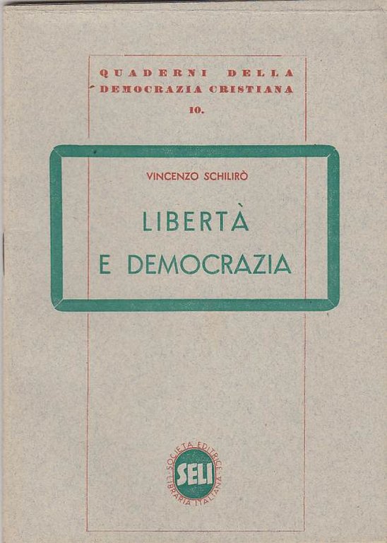 Libertà E Democrazia