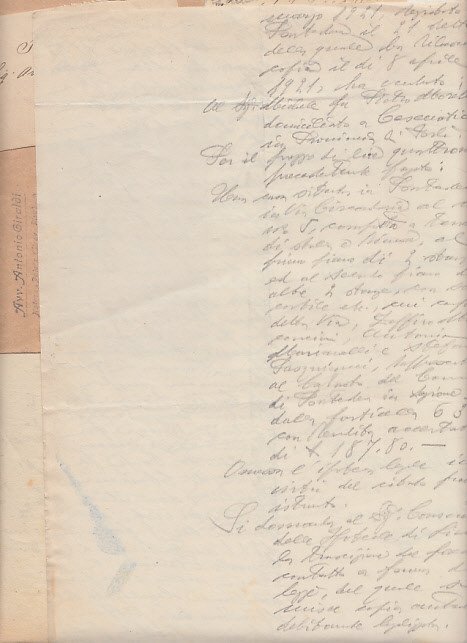 Manoscritti Legali Tra Orsini Leonetto Agente Della Fattoria Di Lavaiano …