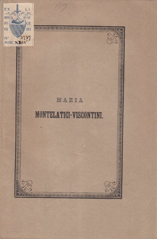 Maria Montelatici-Viscontini Ricordo