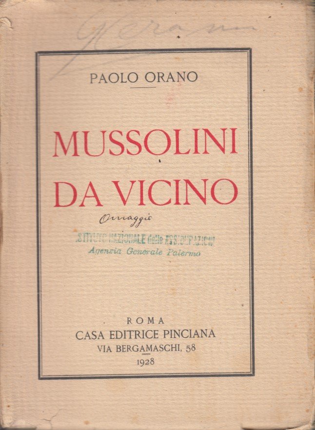 Mussolini da vicino