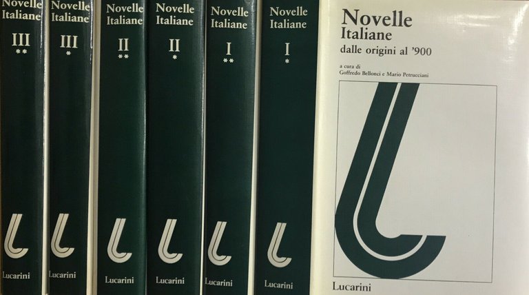Novelle Italiane dalle origini al '900 Opera completa nei sei …