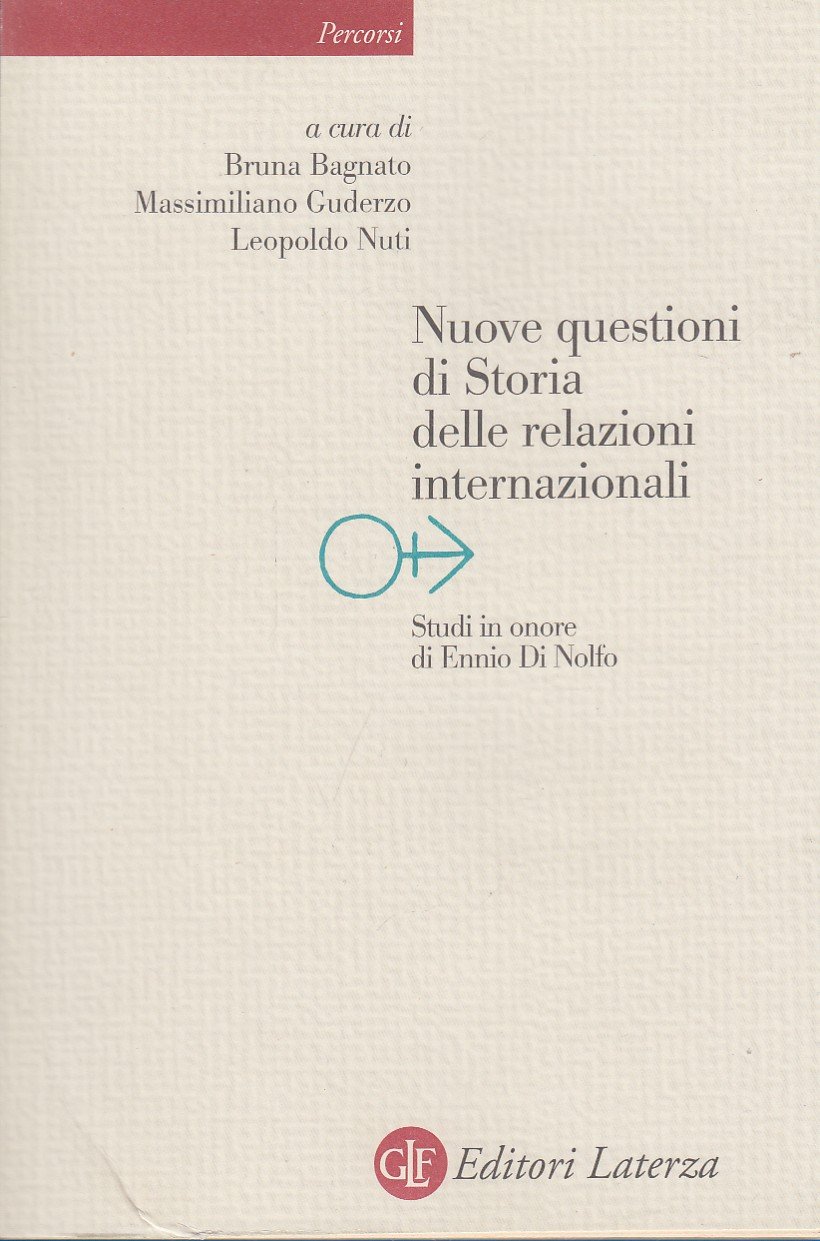 Nuove questioni di storia delle relazioni internazionali