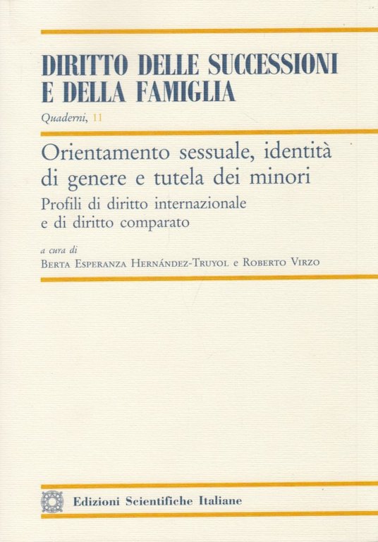 Orientamento sessuale, identità di genere e tutela dei minori. Profili …